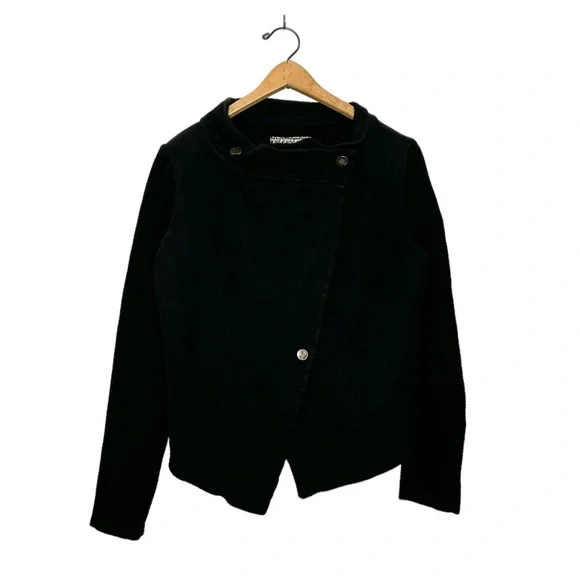 Groceries Urban Outfitters Organic Cotton Asymmetrical Avant Garde Jacket XS - Picture 1 of 10